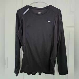 NikeFIT Dry Black Long Sleeve, Size XL 16-18